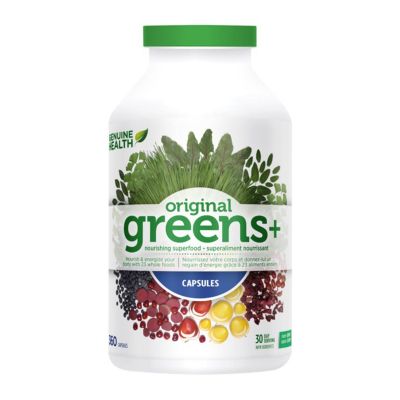 Genuine Health, greens+, 360 Capsules