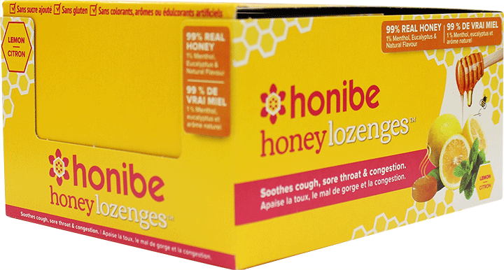 Honibe Honey Lozenges with Lemon