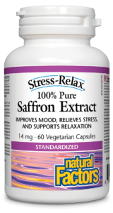 Natural Factors 100% Pure Saffron Extract 14 mg
