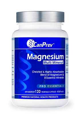 CanPrev Magnesium Multi Mineral 120 Capsules