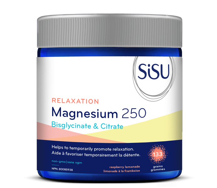 Sisu Magnesium 250 Relaxation Raspberry Lemonade