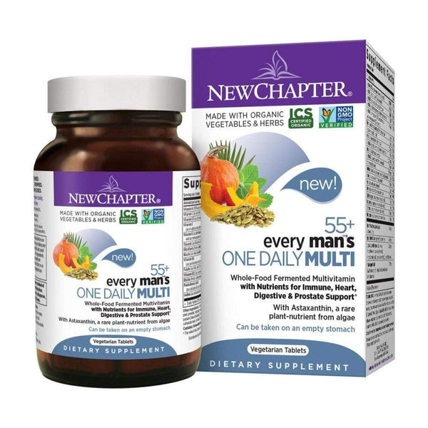 New Chapter Every Man's One Daily 55+ Multi 48 Tablets