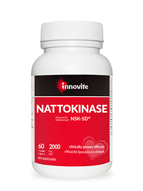 Innovite Nattokinase 60 V-Caps 2000 F.U.
