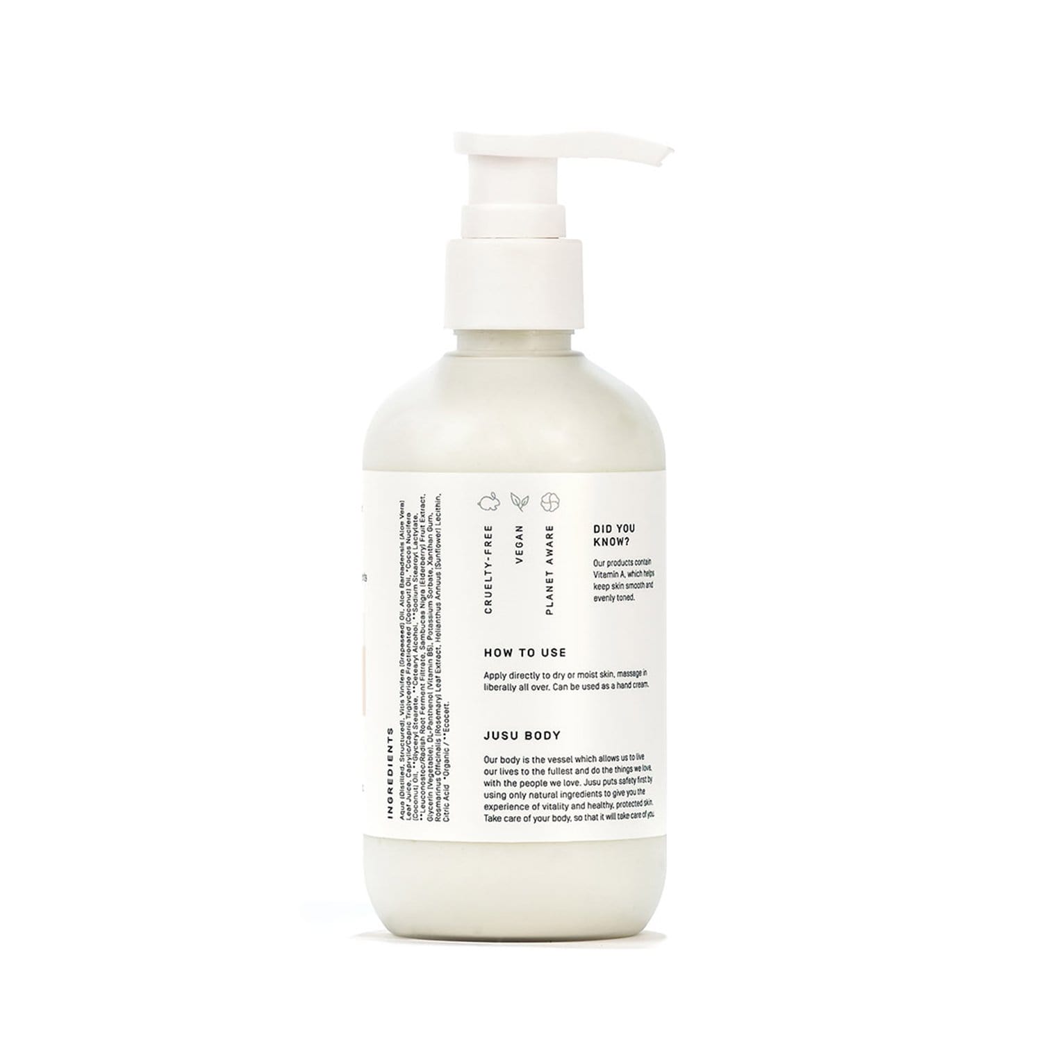 Jusu Plant Based Natural Body Lotion