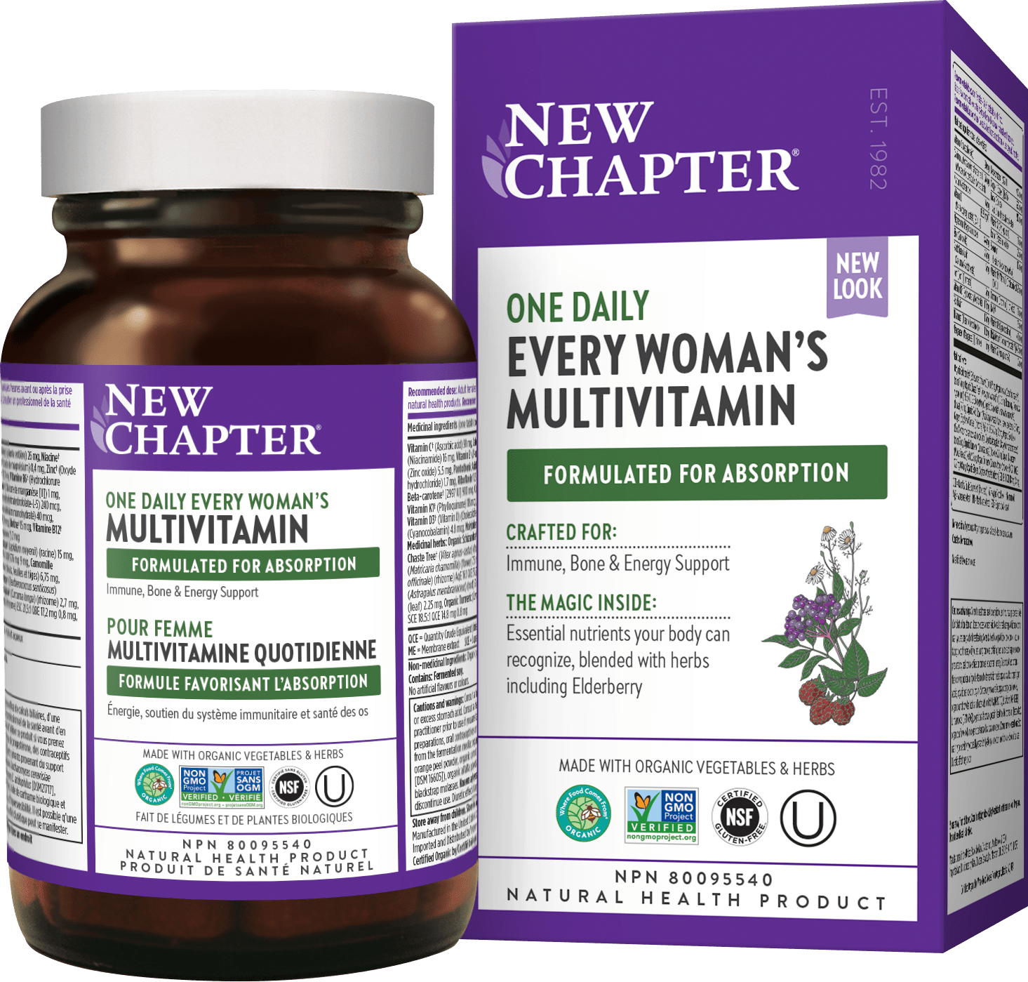 New Chapter Every Woman's One Daily 72 Tablets