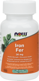 ناو - بيسجليسينات الحديد 36 مجم - 90 كبسولة