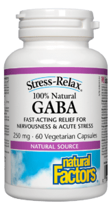 내츄럴 팩터스 스트레스-릴렉스 GABA 250mg