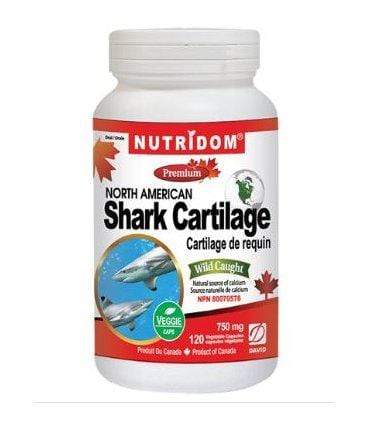 Nutridom North American Shark Cartilage 750 mg 120 caps