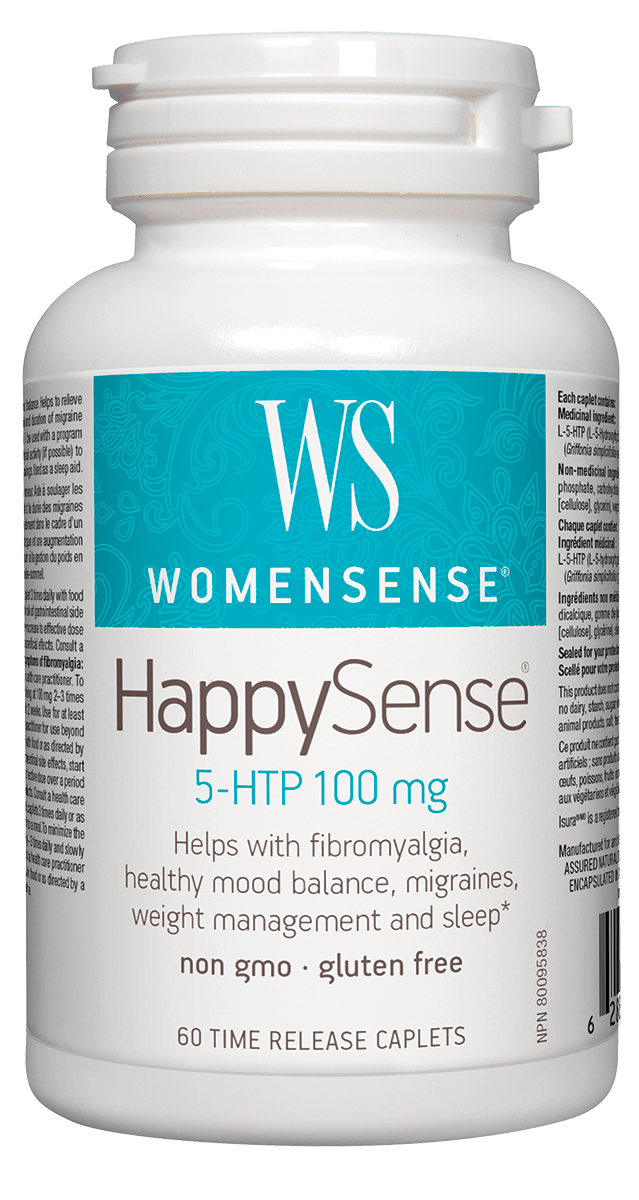 WomenSense HappySense 5-HTP 100mg 60정 새 상품