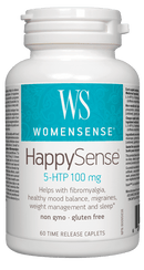 WomenSense HappySense 5-HTP 100 mg 60 Caplets NEW