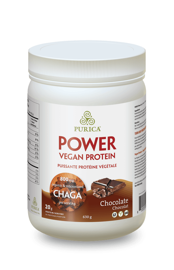 Purica Power Vegan Protein with Chaga Chocolate 630 g