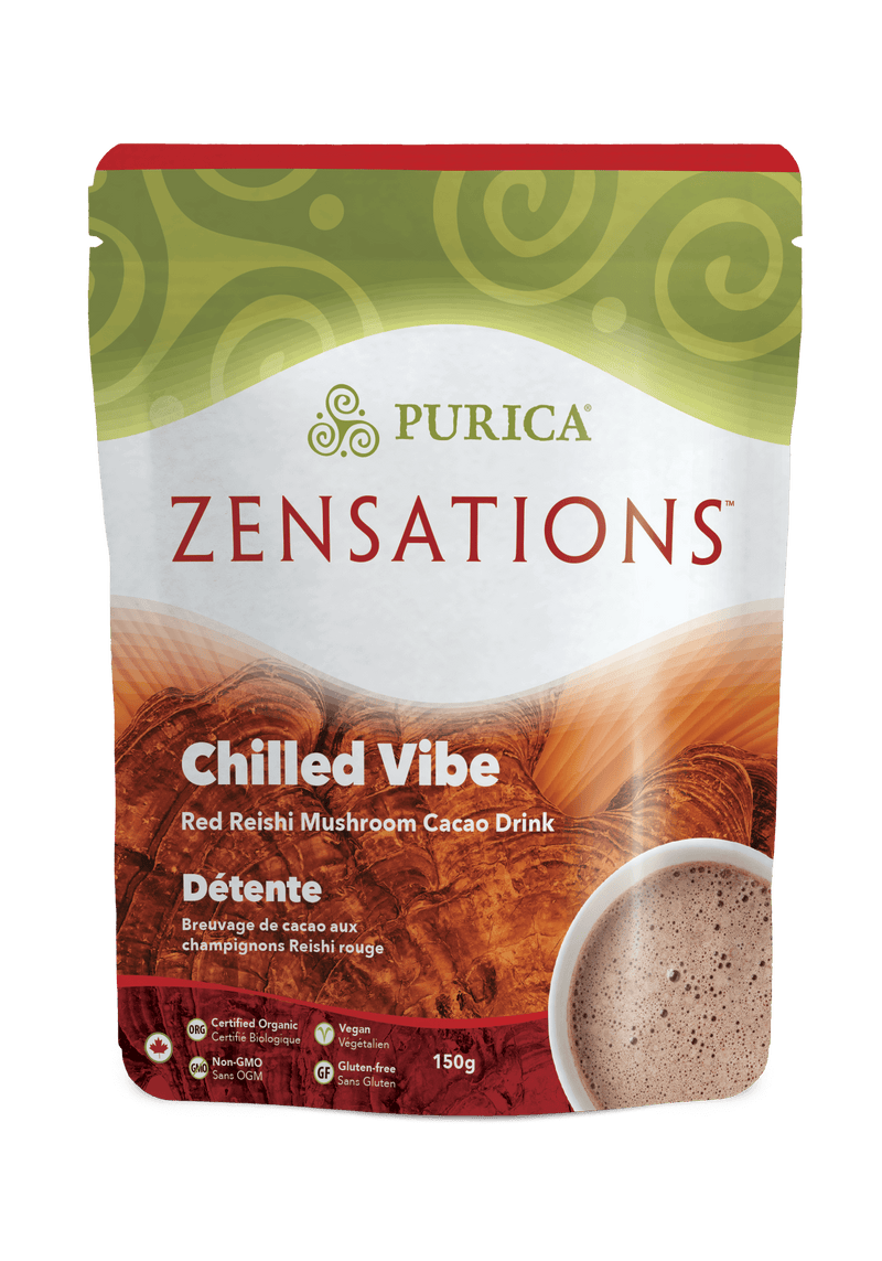 Purica Zensations Chilled Vibe Red 영지버섯 카카오 음료 150g