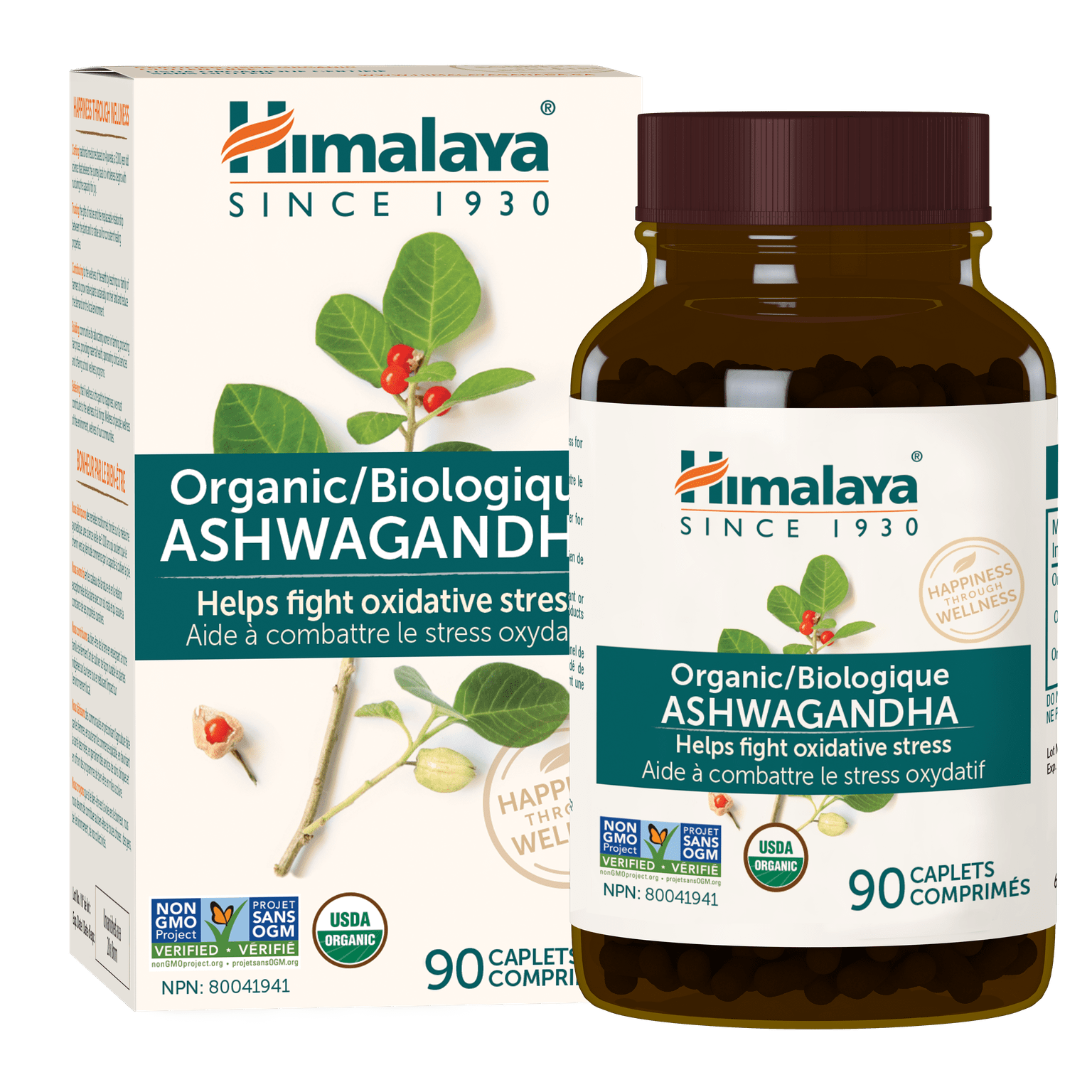 Himalaya Organic Ashwagandha Caplets