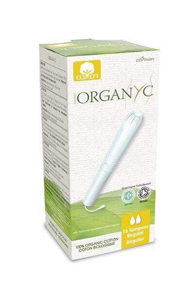 Organ(y)c 100% Organic Cotton Tampons with Applicator Regular 16 Tampons