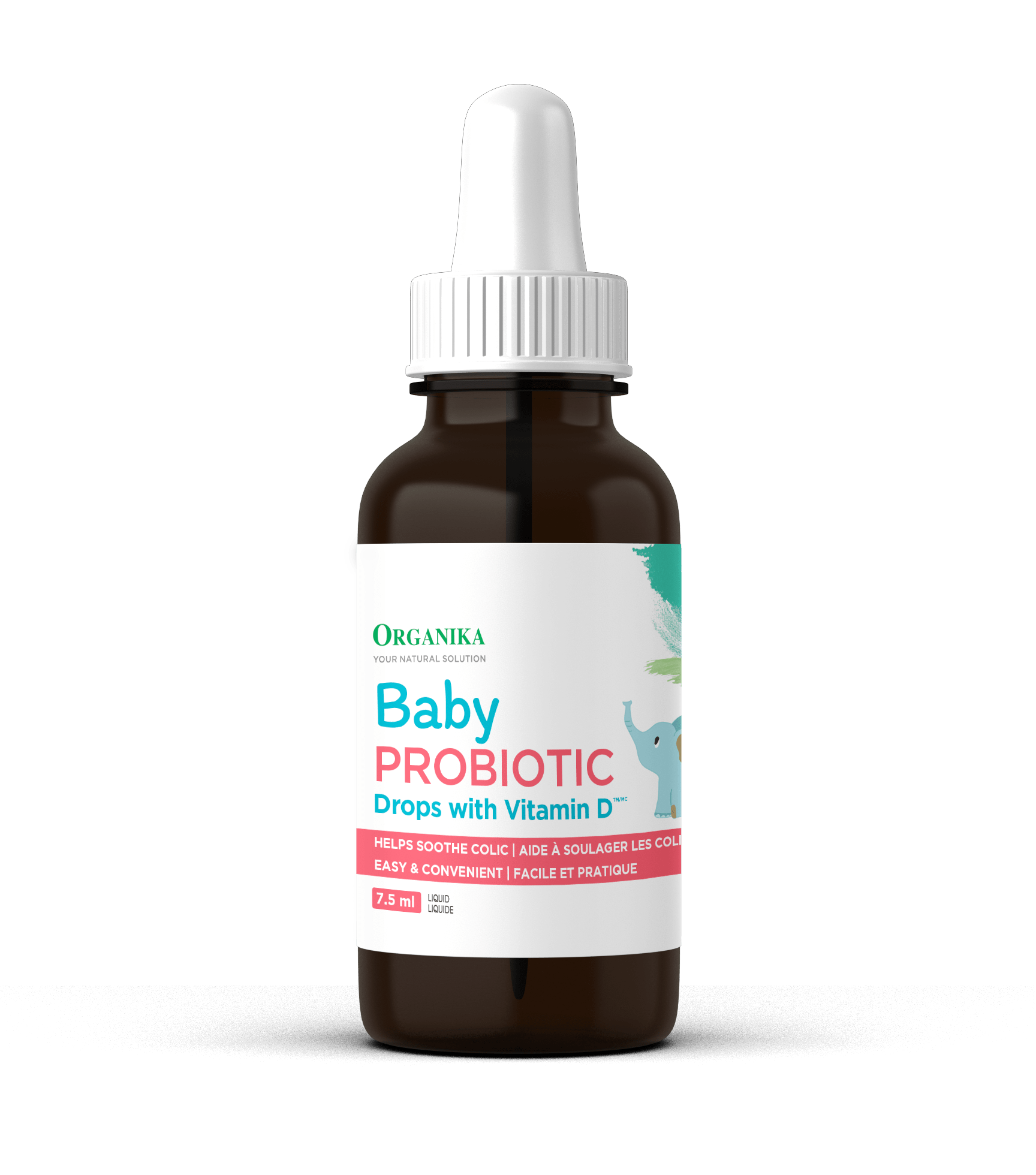 Organika Baby Probiotic Drops With Vitamin D 7.5 mL