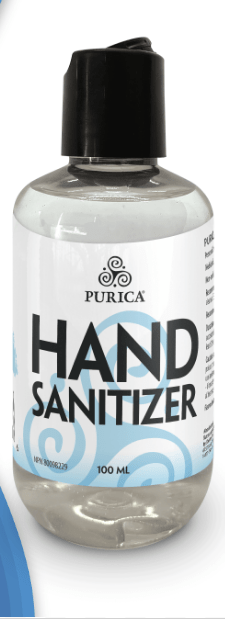 Purica Hand Sanitizer 100 ml (Plastic Bottle)