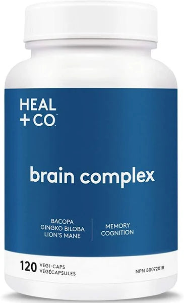 Heal + Co.، مركب الدماغ، 120 كبسولة