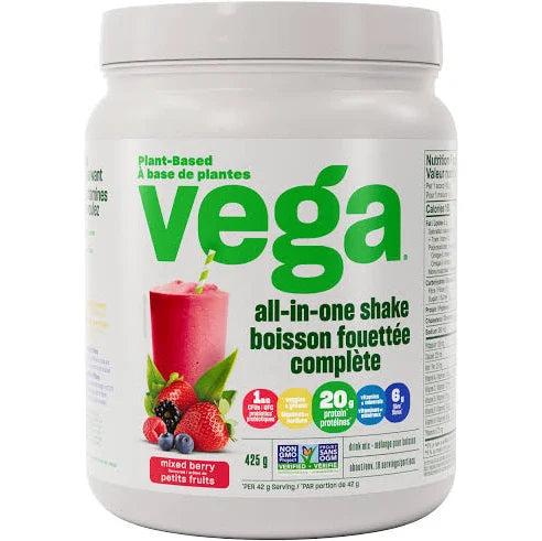 Vega, All-in-One Shake, Mixed Berry, Small (425g)