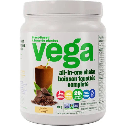 Vega, All-in-One Shake, Mocha, Small (418g)