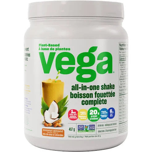 Vega, All-in-One Shake, Coconut Almond, Small (417g)