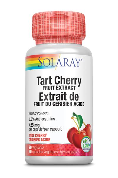Solaray, Tart Cherry Fruit Extract, 425mg, 90 V-Caps