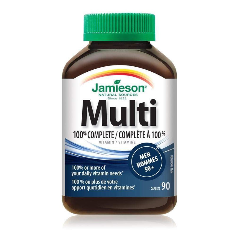 Jamieson 100% Complete Multivitamin Men's 50+ Caplets