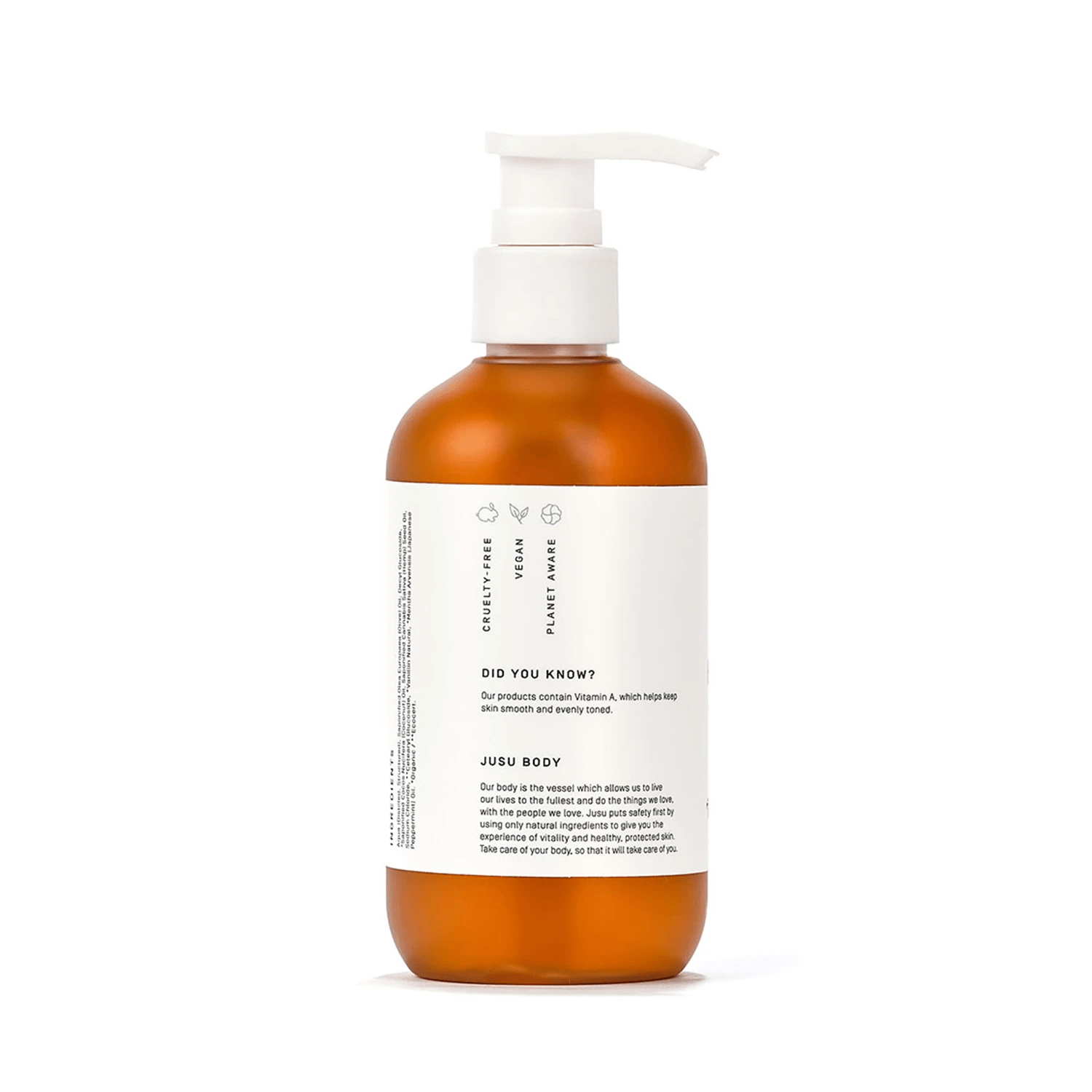 Jusu Plant Based Vanilla Peppermint Hand Soap