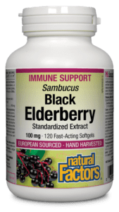 العوامل الطبيعية Sambucus Black Elderberry