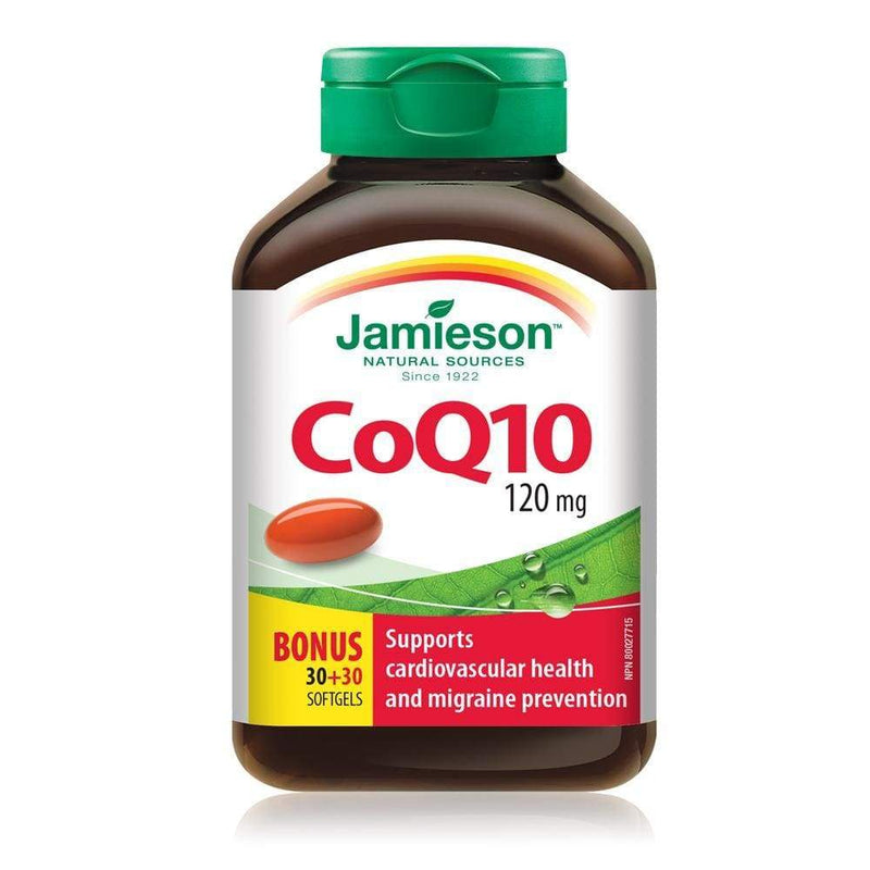 Jamieson CoQ10 120 mg 60 소프트젤