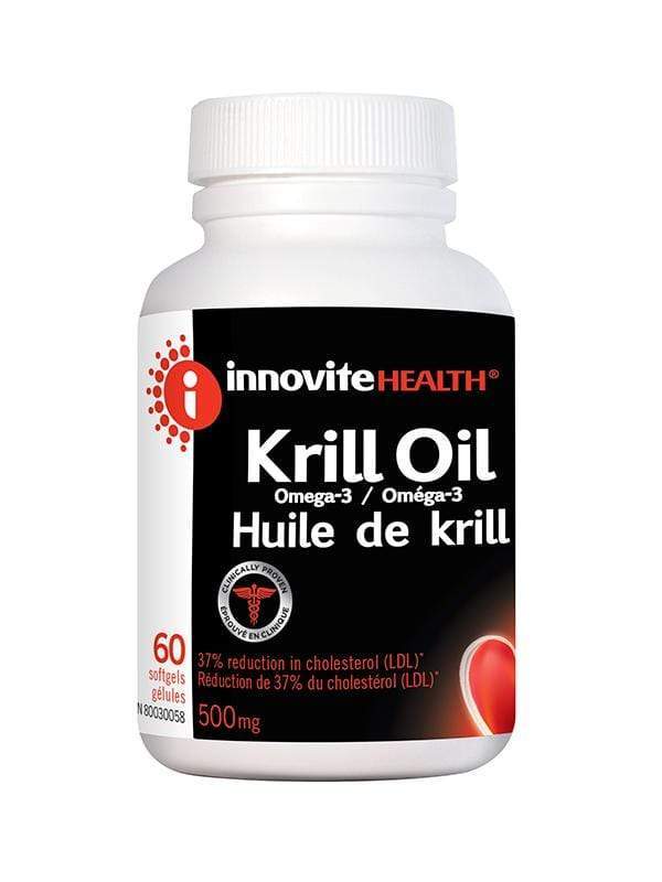 Innovite Health Krill Oil Omega-3 500 mg 60 Softgels