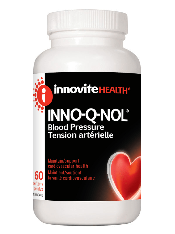 Innovite Health INNO-Q-NOL 혈압 60 소프트젤