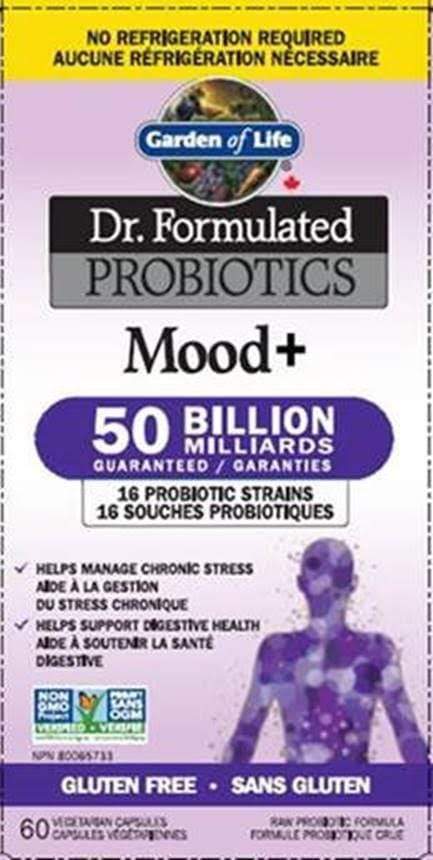 Garden of Life Dr. Formulated - Probiotics Mood+ Shelf Stable
