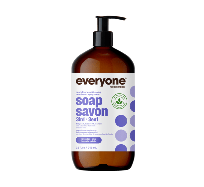 Everyone 3-In-1 Soap Lavender + Aloe 946 ml