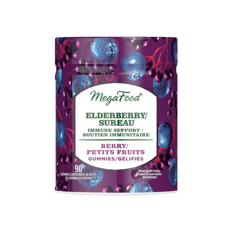 MegaFood Elderberry Immune Support 90 Gummies