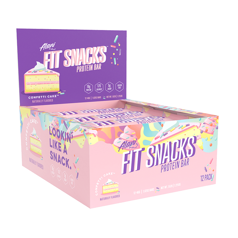 Alani Nu Fit Snacks Protein Bar - Confetti Cake